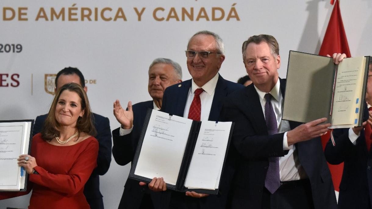 México Estados Unidos Y Canadá Firman El Tratado De Libre Comercio T