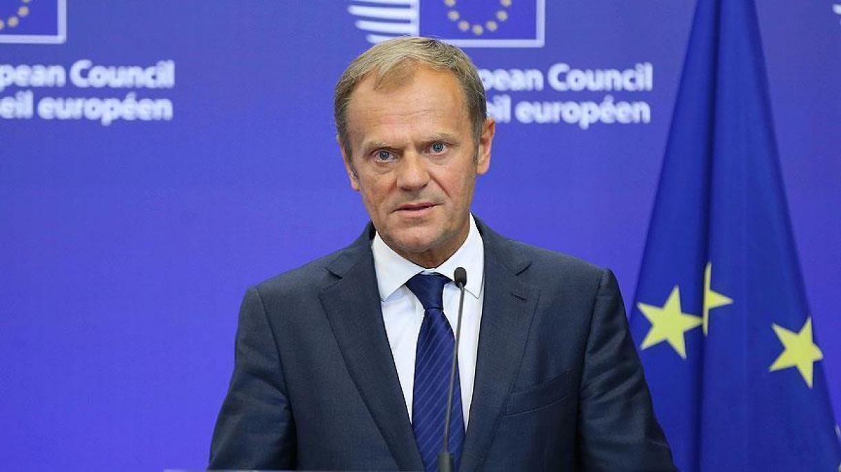 Tusk : "AB  belän Törkiyä arasında  oçraşu bulırğa tiyeş"