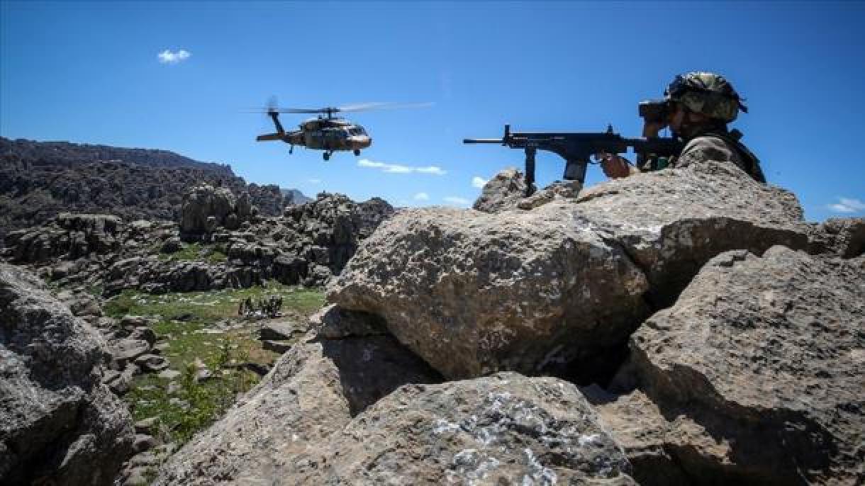 286 terroristas do PKK / YPG foram neutralizados no último mês