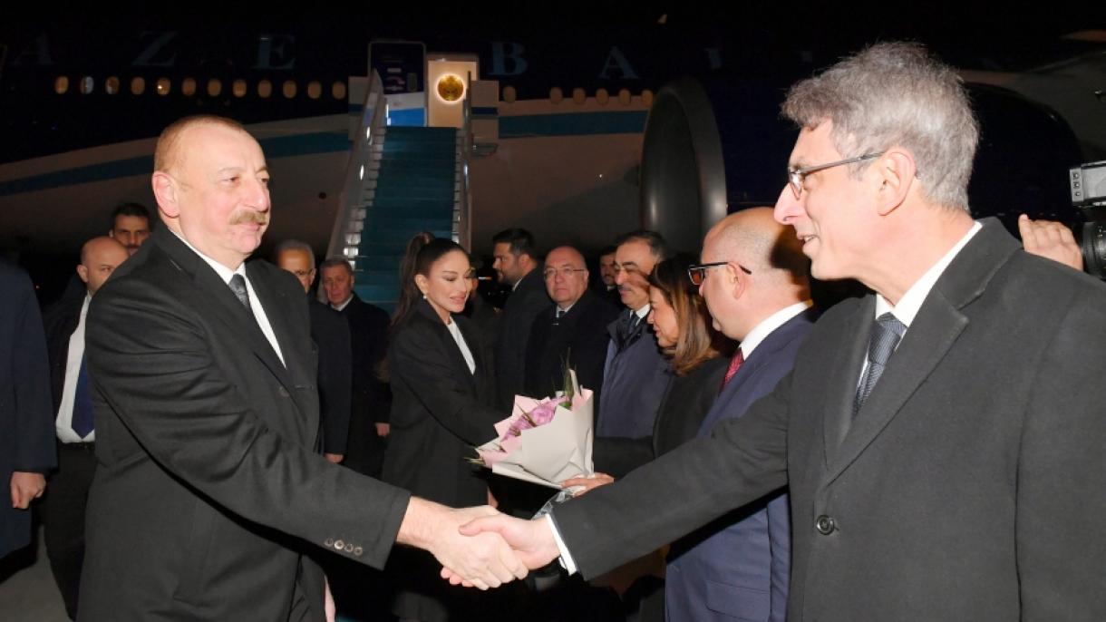 Ilhom Aliyev rasmiy tashrif bilan Turkiyaga keldi