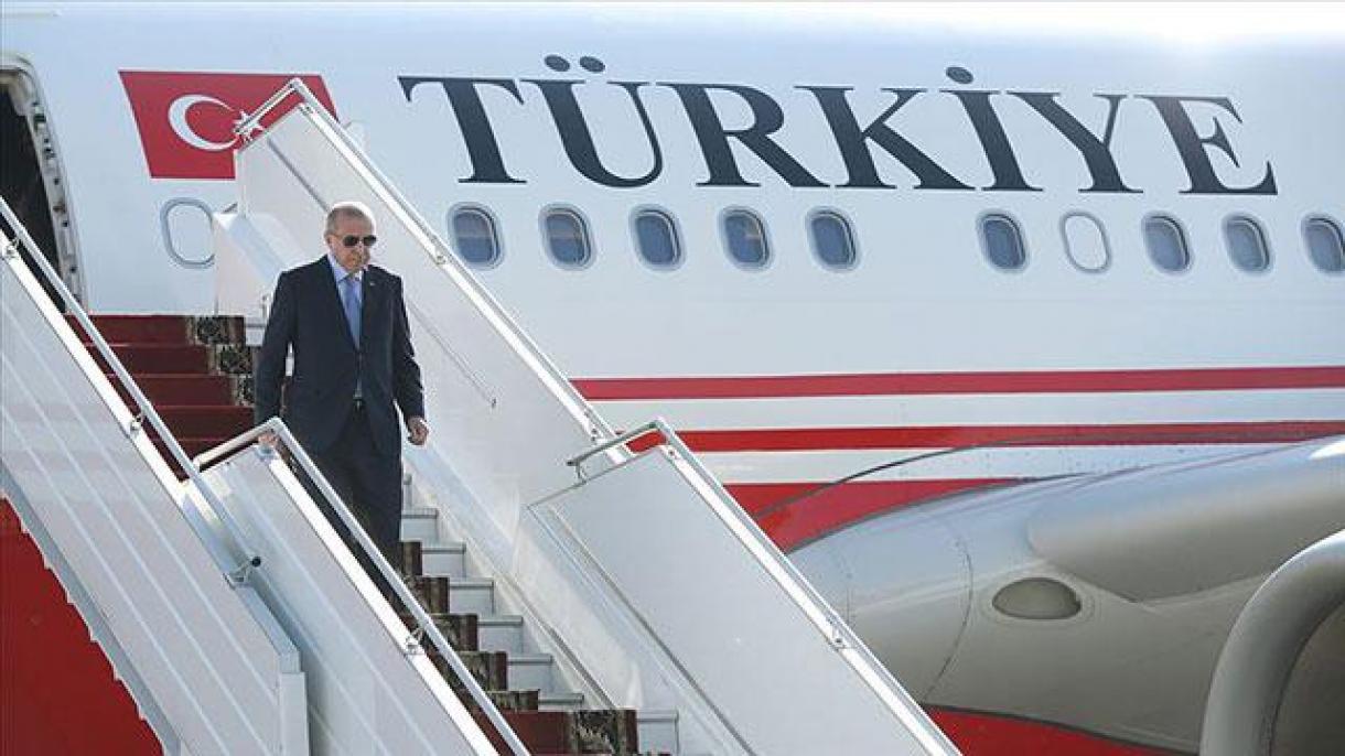 Ердоган пристигна в Нигерия...