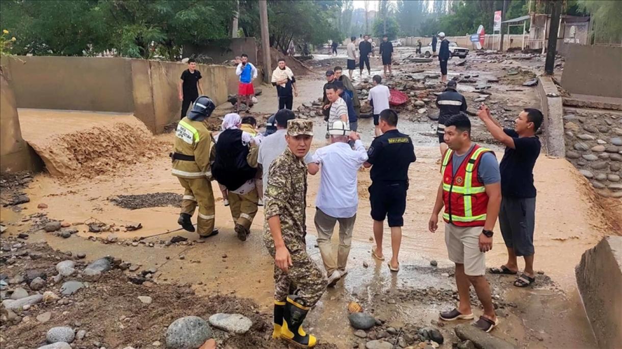 Gyrgyzystandaky sil apatlarynda soňky 6 aýda 22 adam ýogaldy