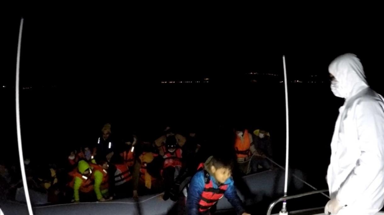 Resgatados 71 refugiados empurrados para águas territoriais turcas