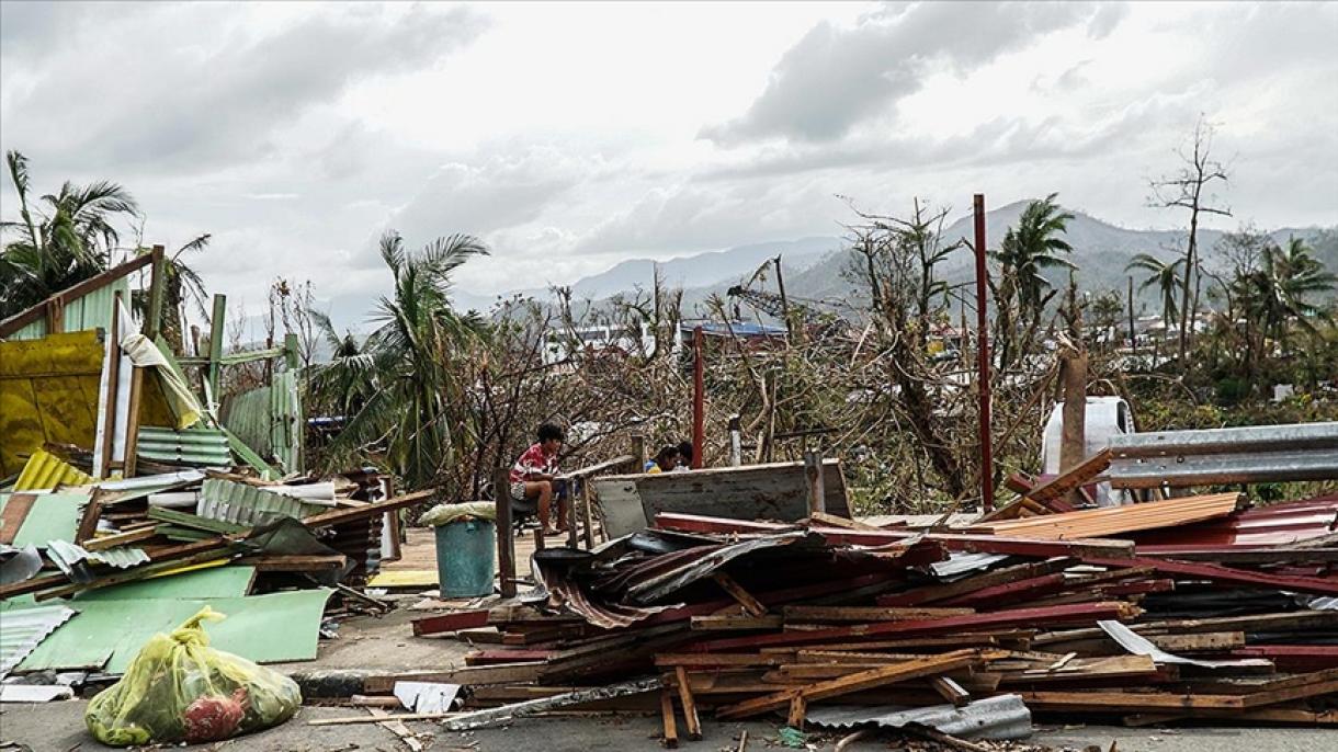 افزایش شمار جان‌باختگان طوفان " مگی " فیلیپین به 56 نفر