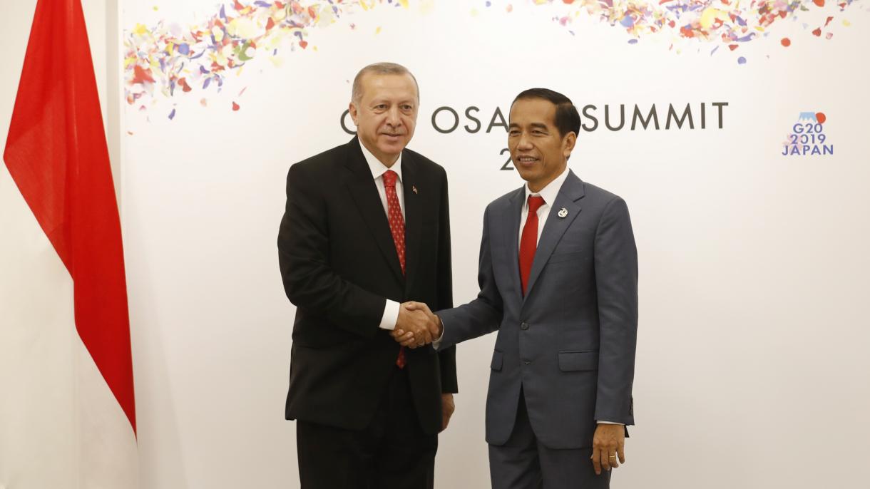 Erdogan y su homólogo indonesio realizan una conversación telefónica