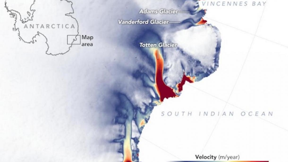 یخچال های شرق اقیانوس اطلس ذوب می شوند