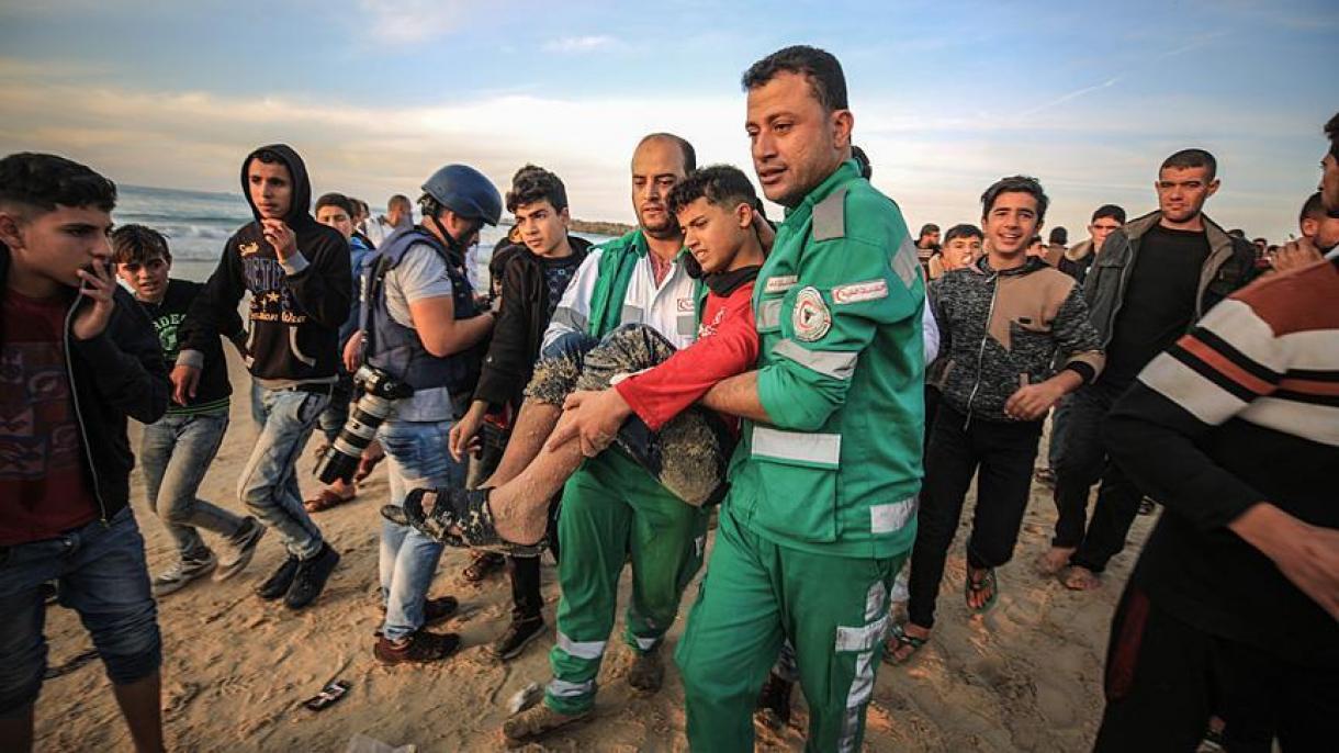 نیروهای اسرائیلی 3 فلسطینی را در نوار غزه زخمی کردند