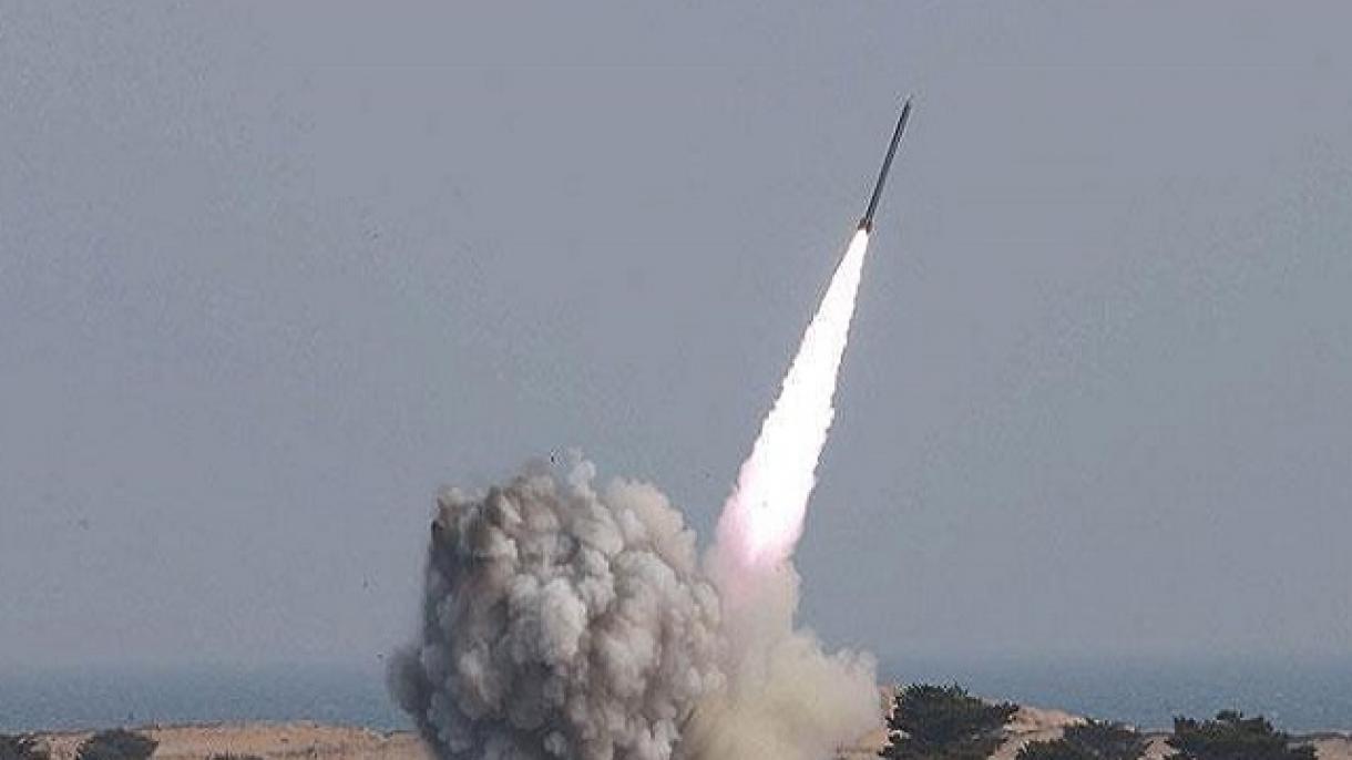پرتاب موشک بالستیک از یمن به خاکهای عربستان سعودی