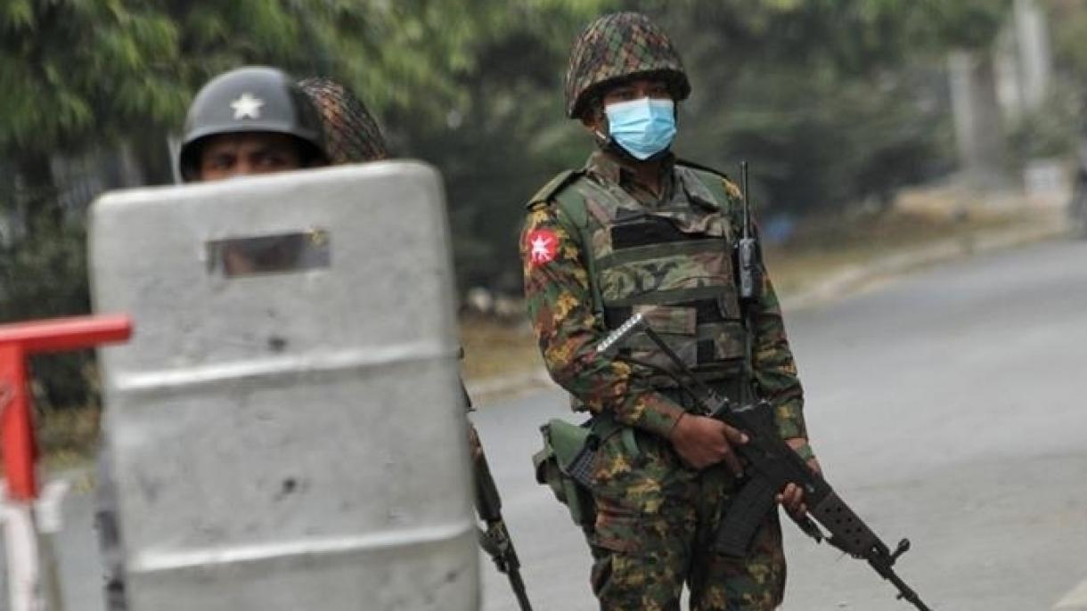 karén milliy azadliq armiyesi: kem dégende 60 birma eskirini öltürduq