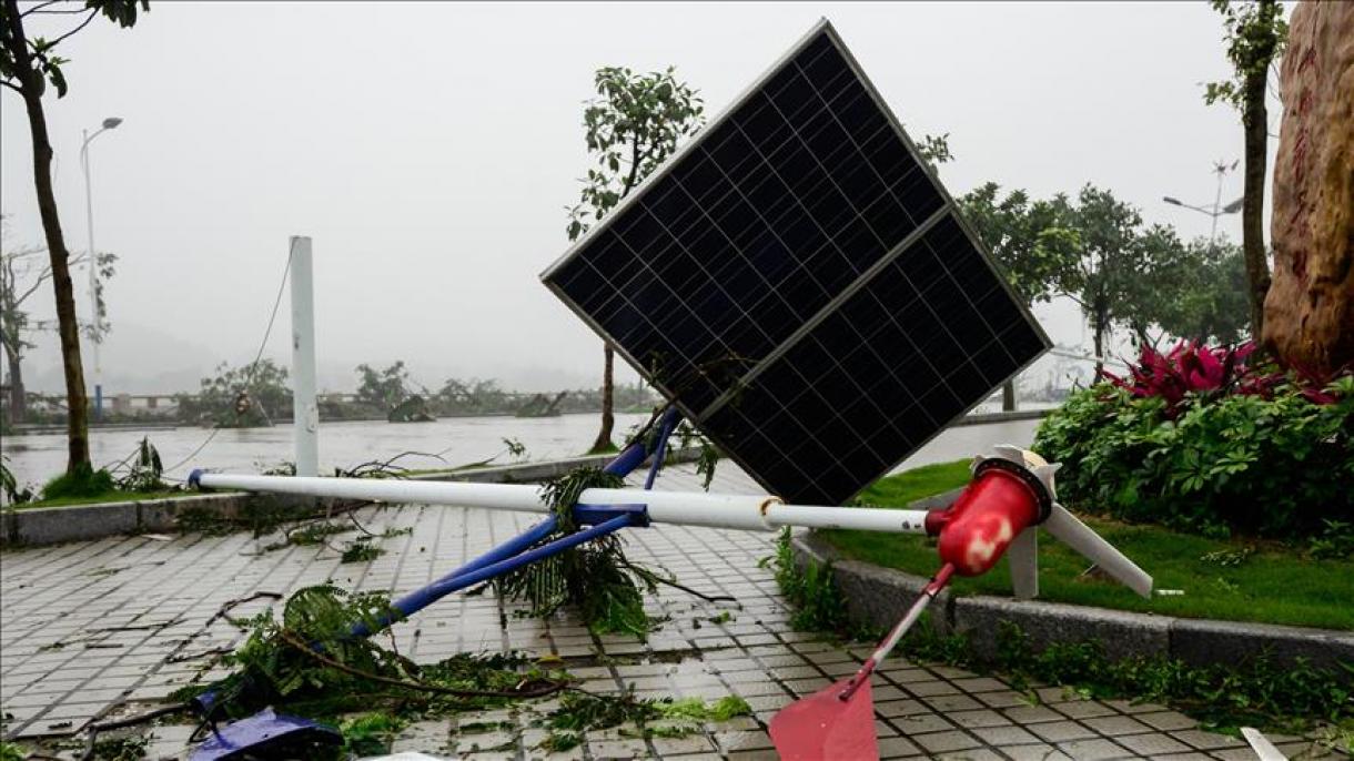 2 mortos e 17 desaparecidos após tempestade tropical atingir China