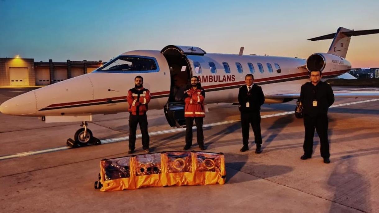 ترکیه تنها کشور ارائه کننده خدمات آمبولانس هوایی رایگان در جهان