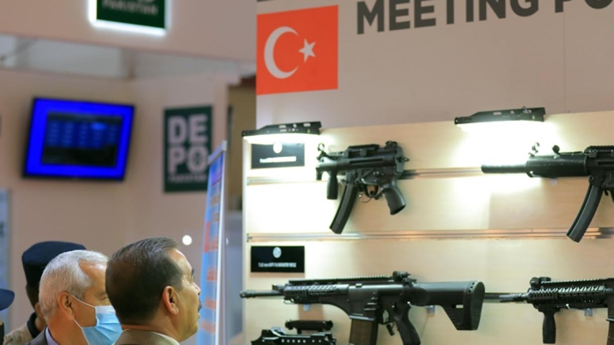 حضور ترکیه در نمایشگاه بین المللی صنایع دفاعی و امنیتی در بغداد