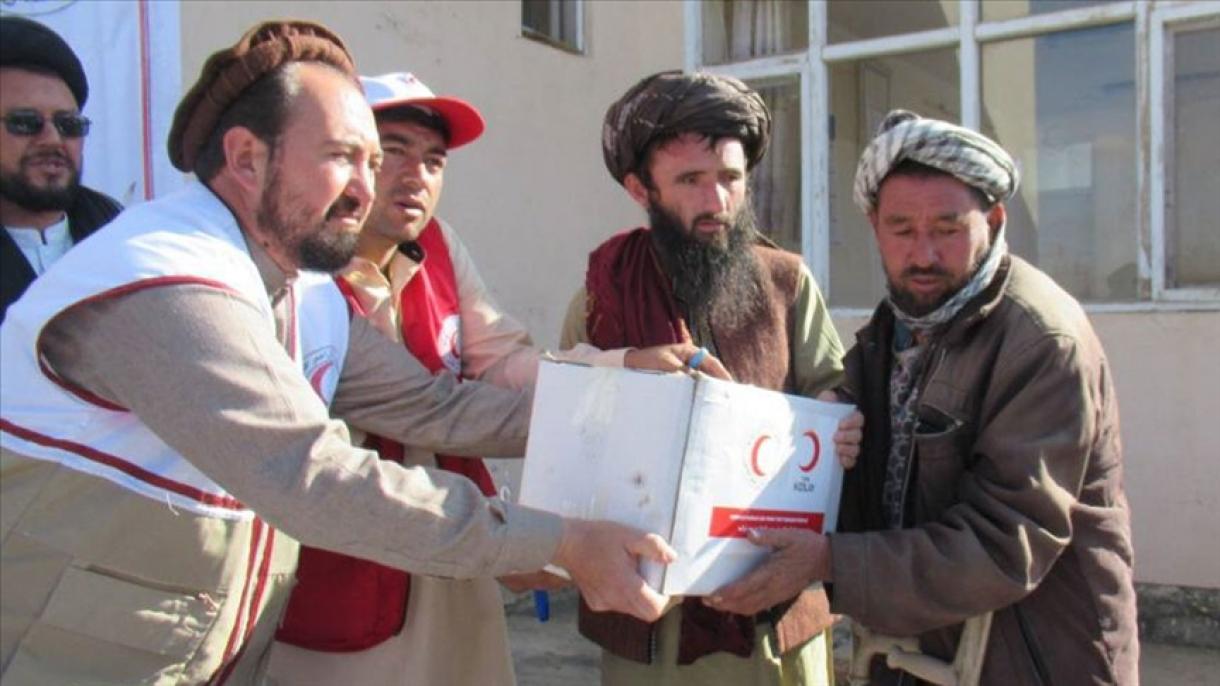 土耳其红新月会斋月援助150户阿富汗家庭