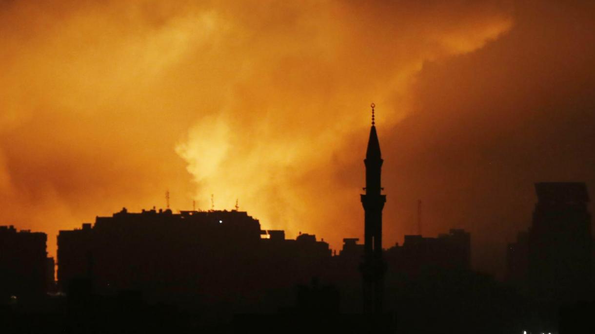 以色列袭击加沙死亡人数已接近1200人