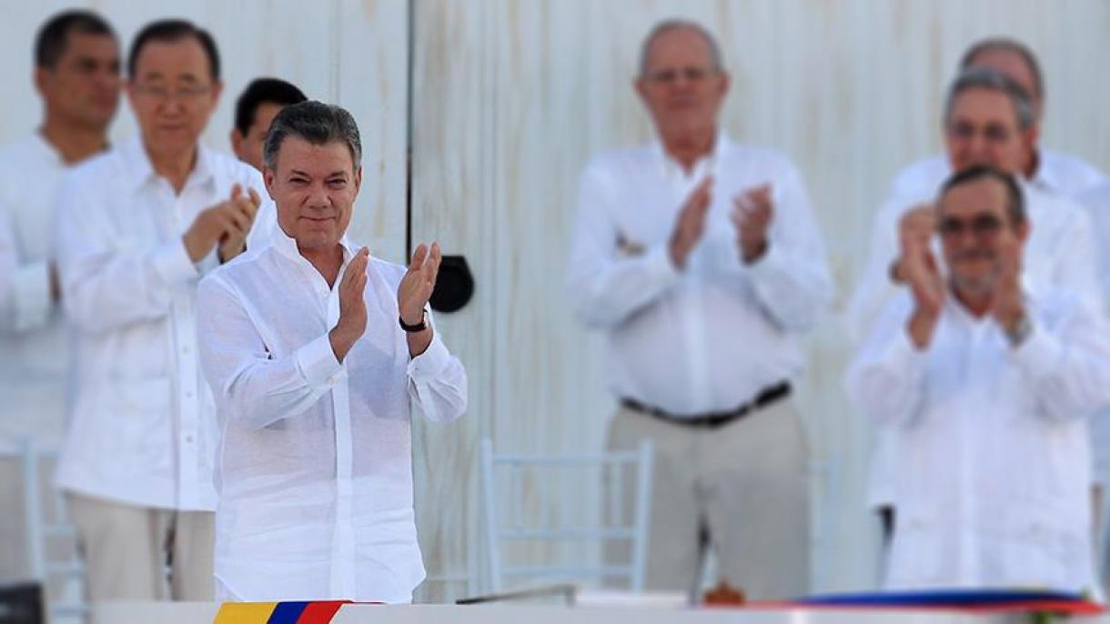 2016 Нобель бейбітшілік сыйлығы Колумбия президентіне табыс етіледі