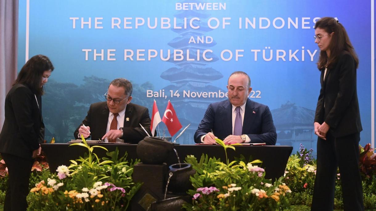 ترکیہ: انڈونیشیا کے ساتھ 5 سمجھوتے طے پا گئے