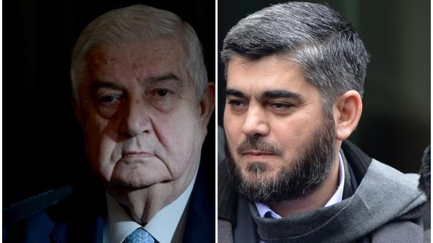 O governo sírio viaja este domingo a Genebra para conversações