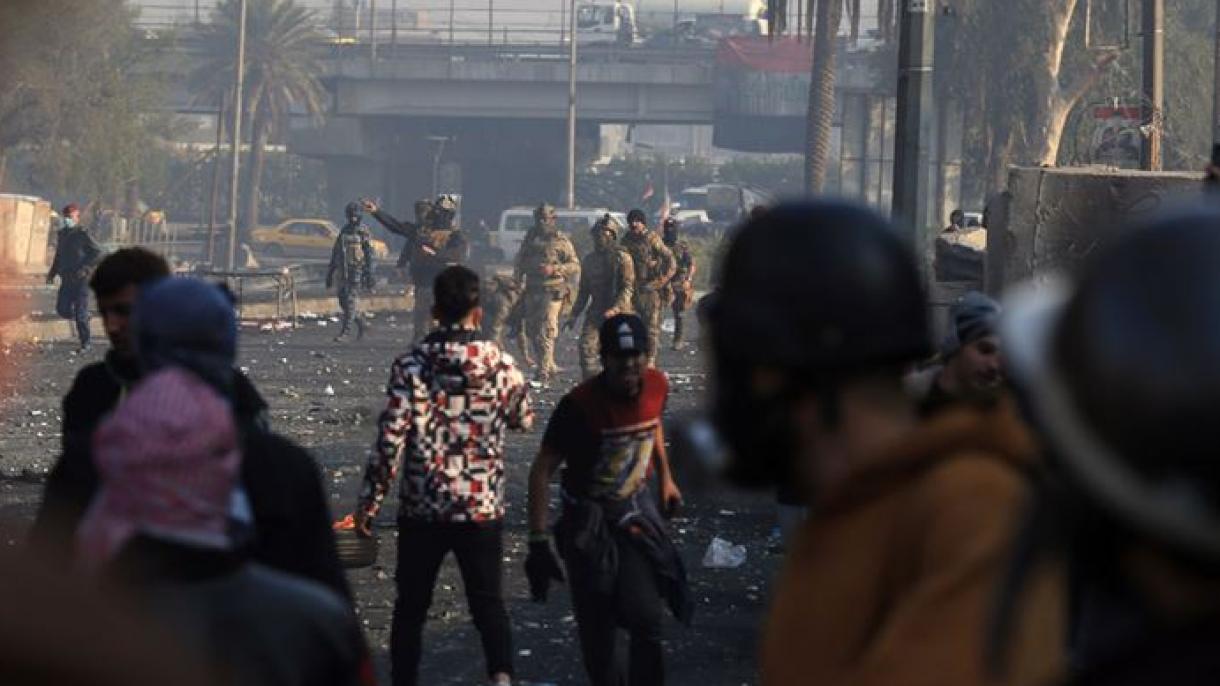 واکنش کشورهای مختلف به استفاده نیروهای امنیتی عراق از قوه قهریه علیه تظاهرات کنندگان