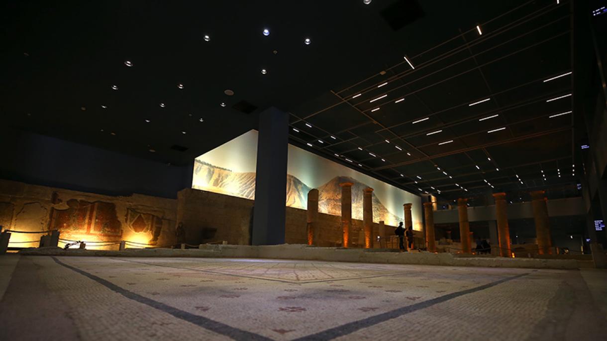 El museo Zeugma vio el pico en el número de visitantes
