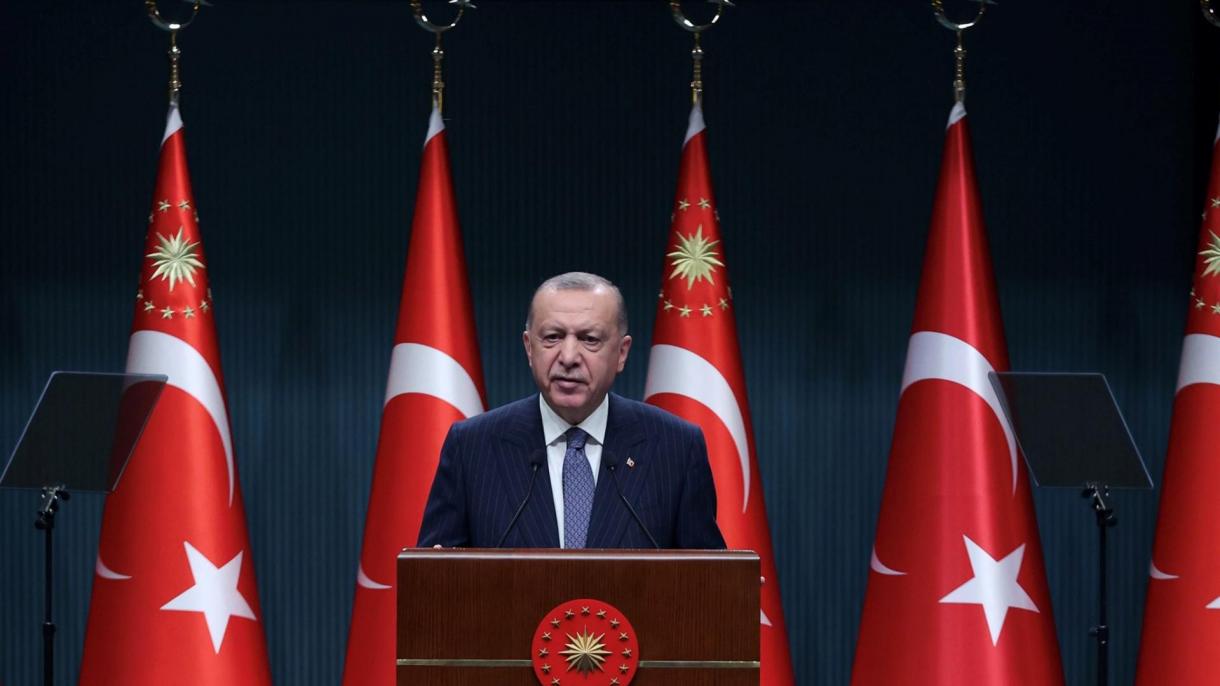 Prezident Erdogan Musulman dünýäsini Täze ýyly bilen gutlady