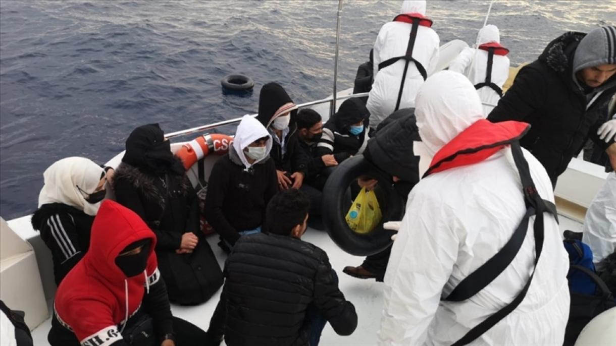 نجات 24 مهاجر غیرقانونی از سوی گارد ساحلی ترکیه