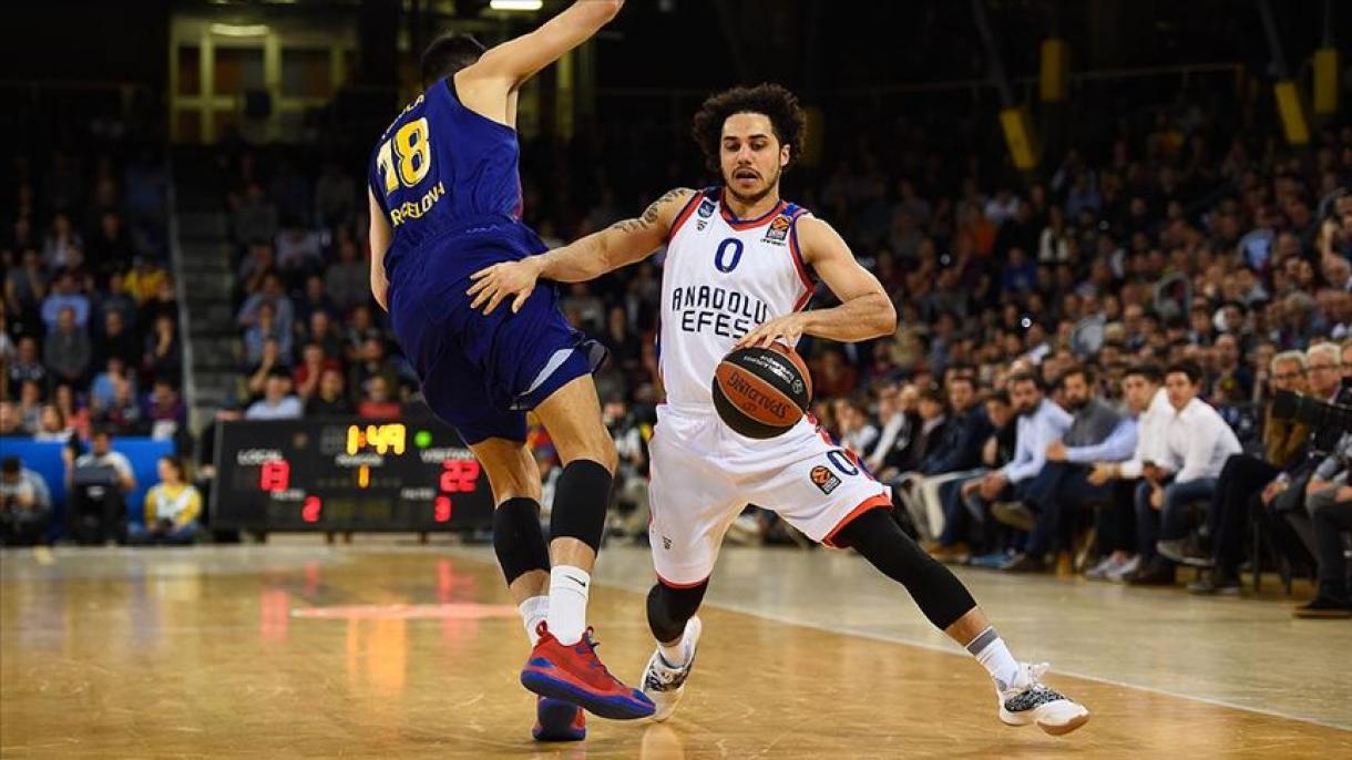 Az Anadolu Efes játékosa Shane Larkin a legértékesebb játékos