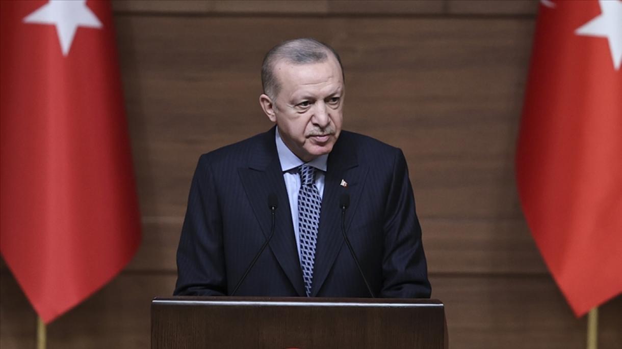 Prezident Erdogan: "Watan goragymyzy kiber watany hem öz içine aljak şekilde giňelderis" diýdi