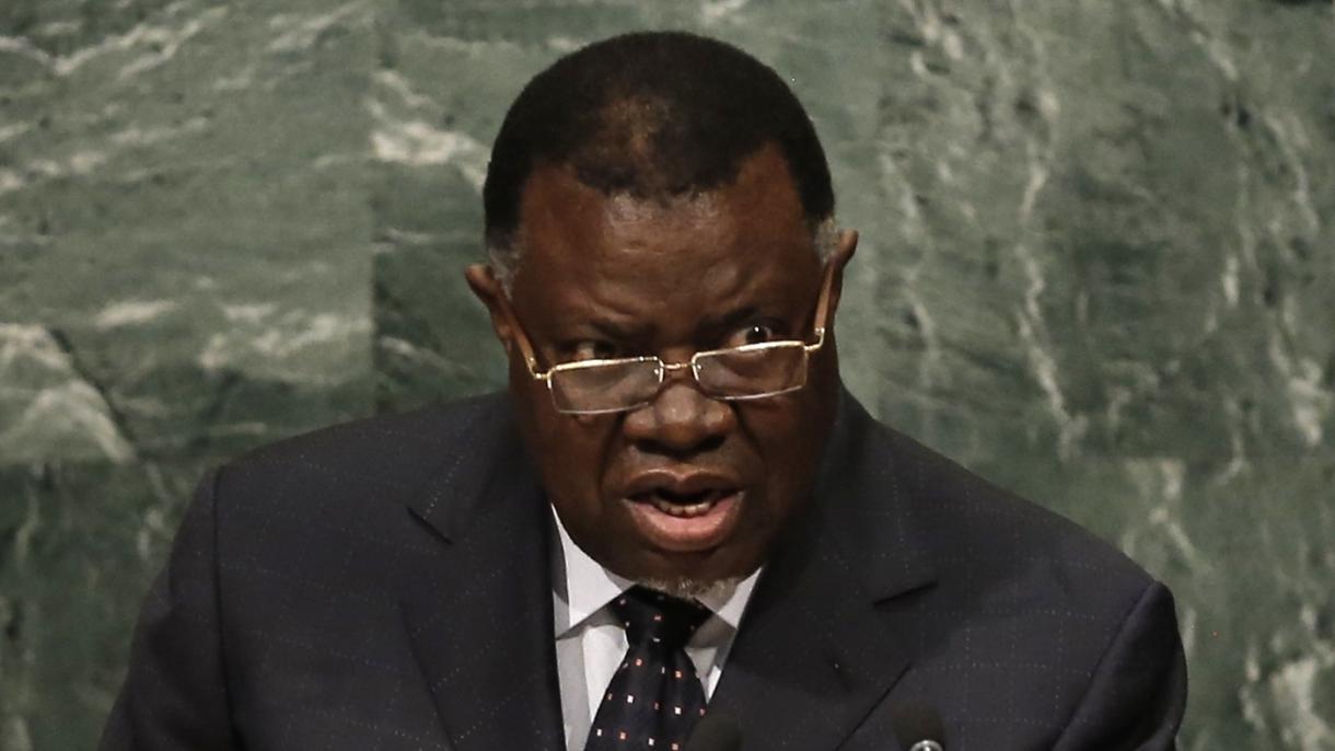 نمیبیا کے صدر وفات پا گئے