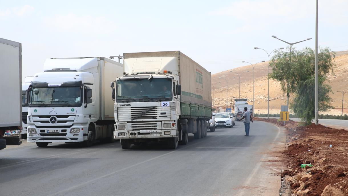 ONU envía 29 camiones con ayuda humanitaria a Idlib en Siria