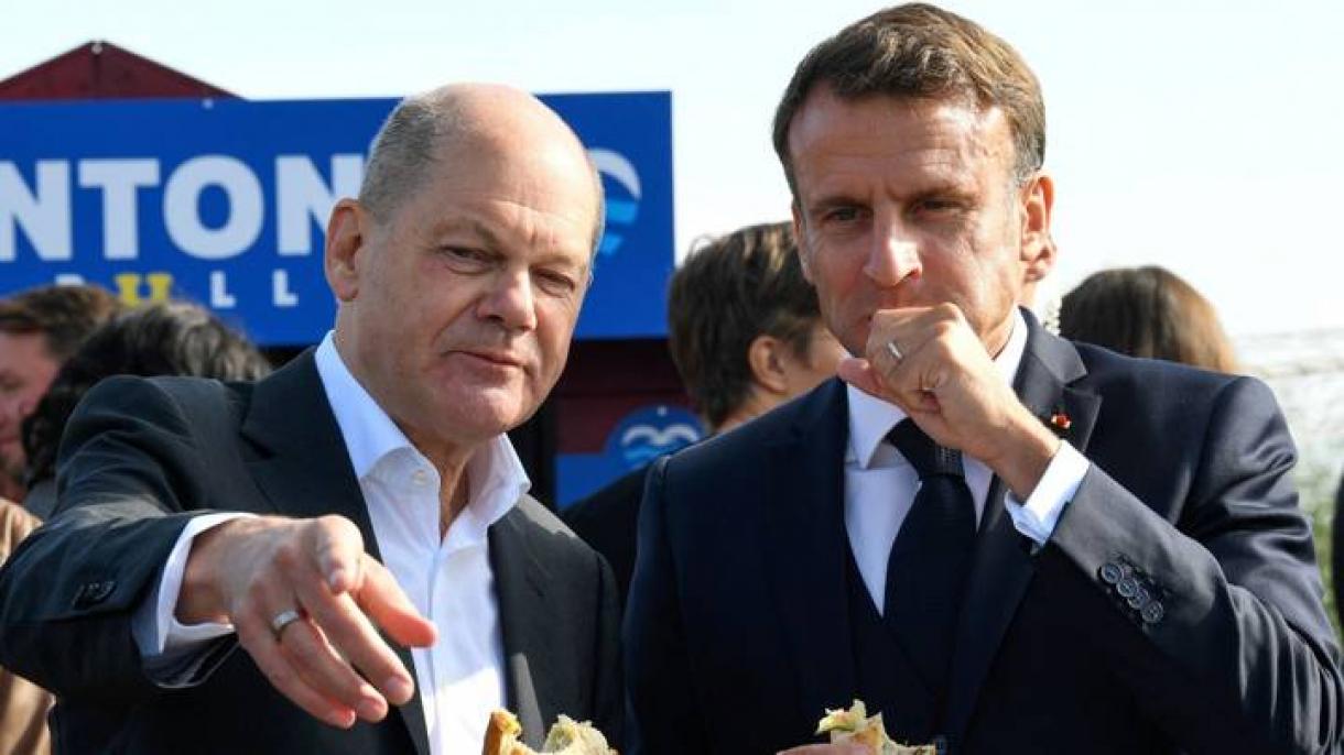 Nézeteltérés van Macron és Scholtz között