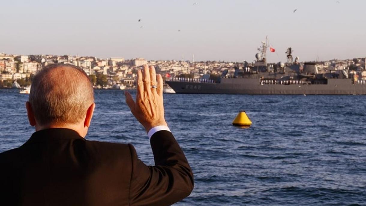 总统祝贺普雷韦扎海战胜利周年纪念日及海军日 TRT 中文