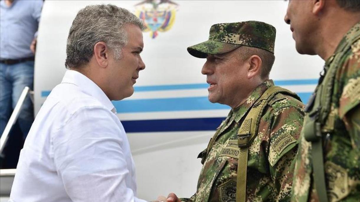 Presidente de Colombia felicitó a los soldados y policías que abatieron a alias ‘Guacho’