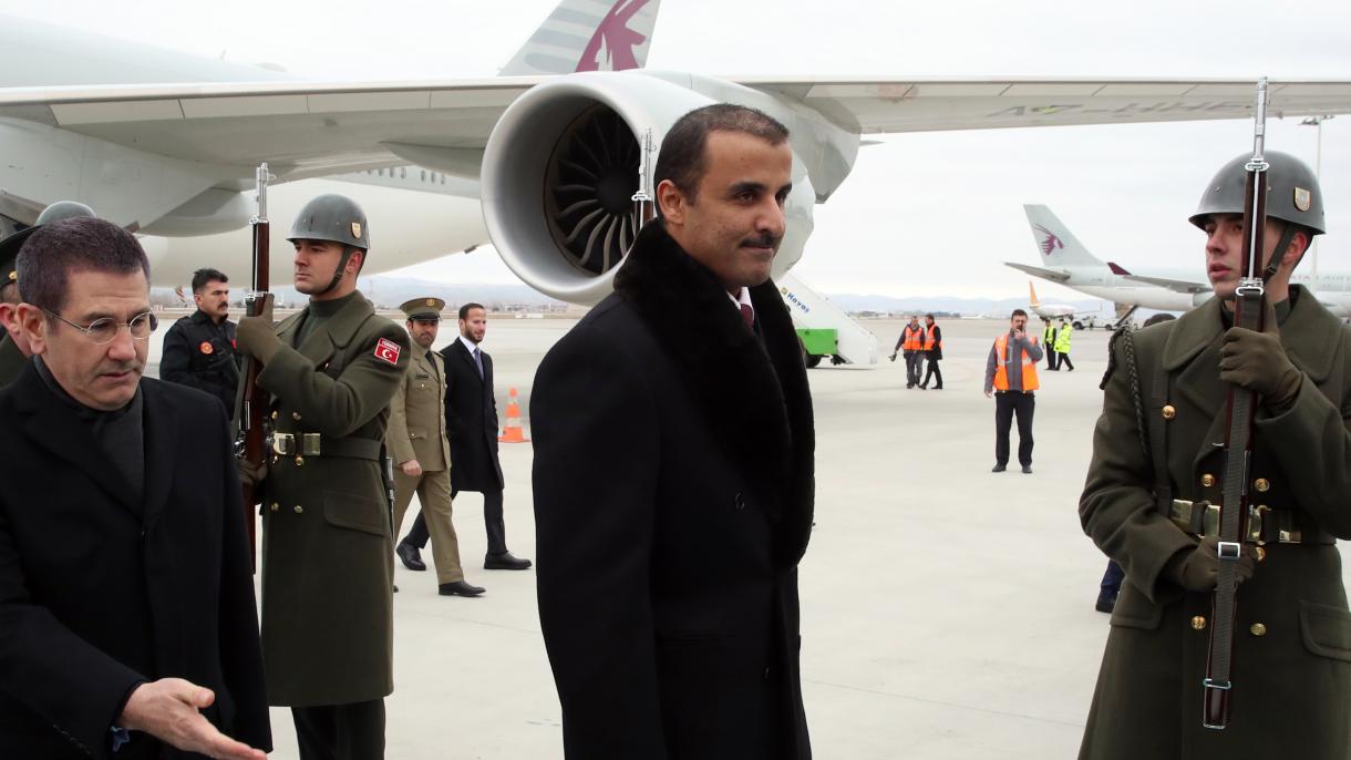 Επίσκεψη εργασίας πραγματοποιεί στην Τουρκία ο εμίρης του Κατάρ