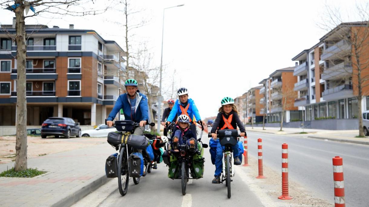 Törökország a világjáró kerékpáros család kedvence