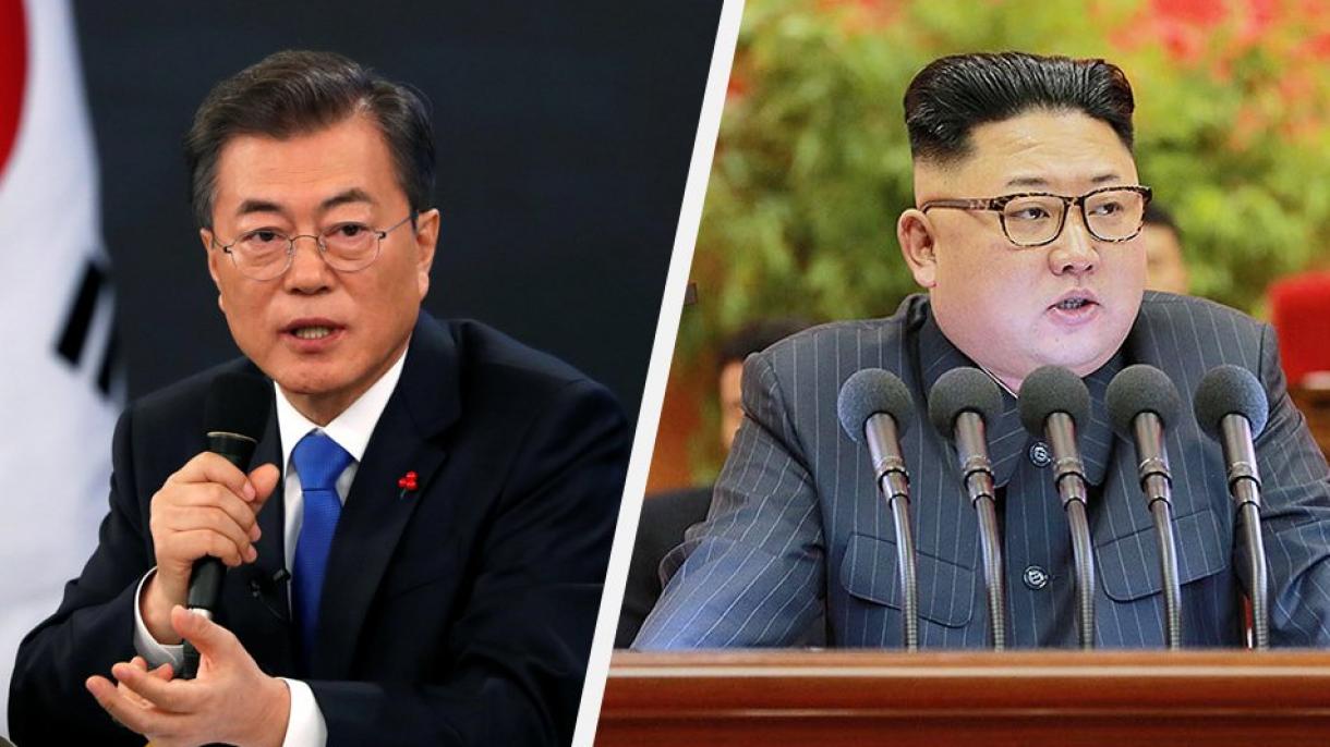 Demirgazyk Koreýanyň lideri Günorta Koreýanyň Döwlet baştutanyny ýurduna çagyrdy