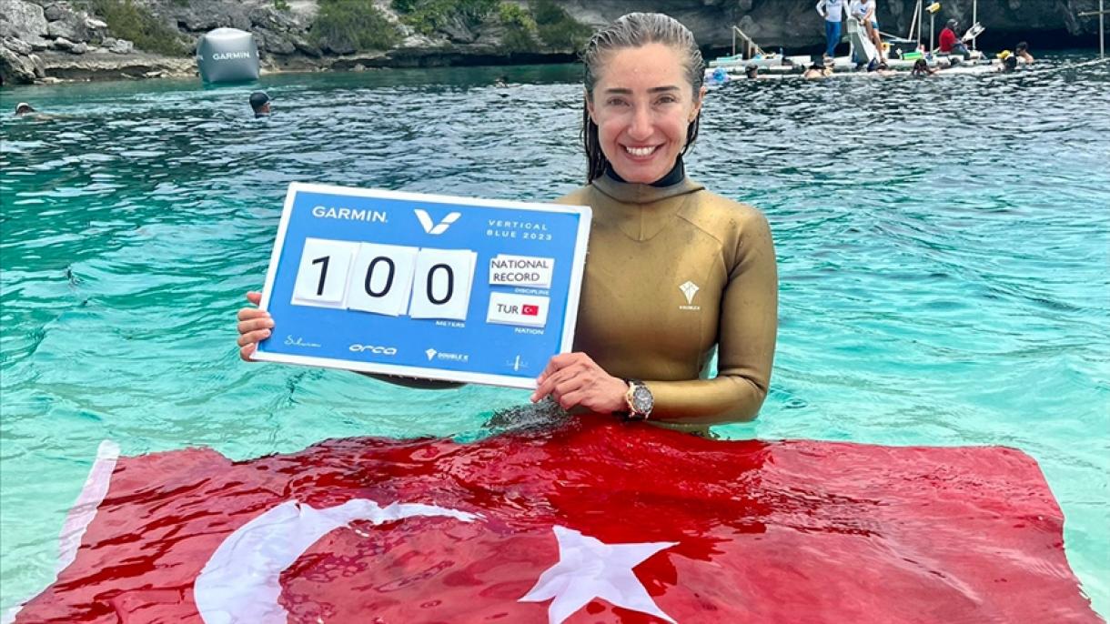 Milliy sportchi Shahika Erjumen 100 metrga sho'ng'ib Turkiya rekordini yangiladi
