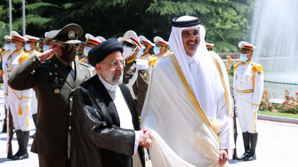 امیر قطر کا دورہ ایران،صدر ابراہیم رئیسی سے ملاقات کریں گے