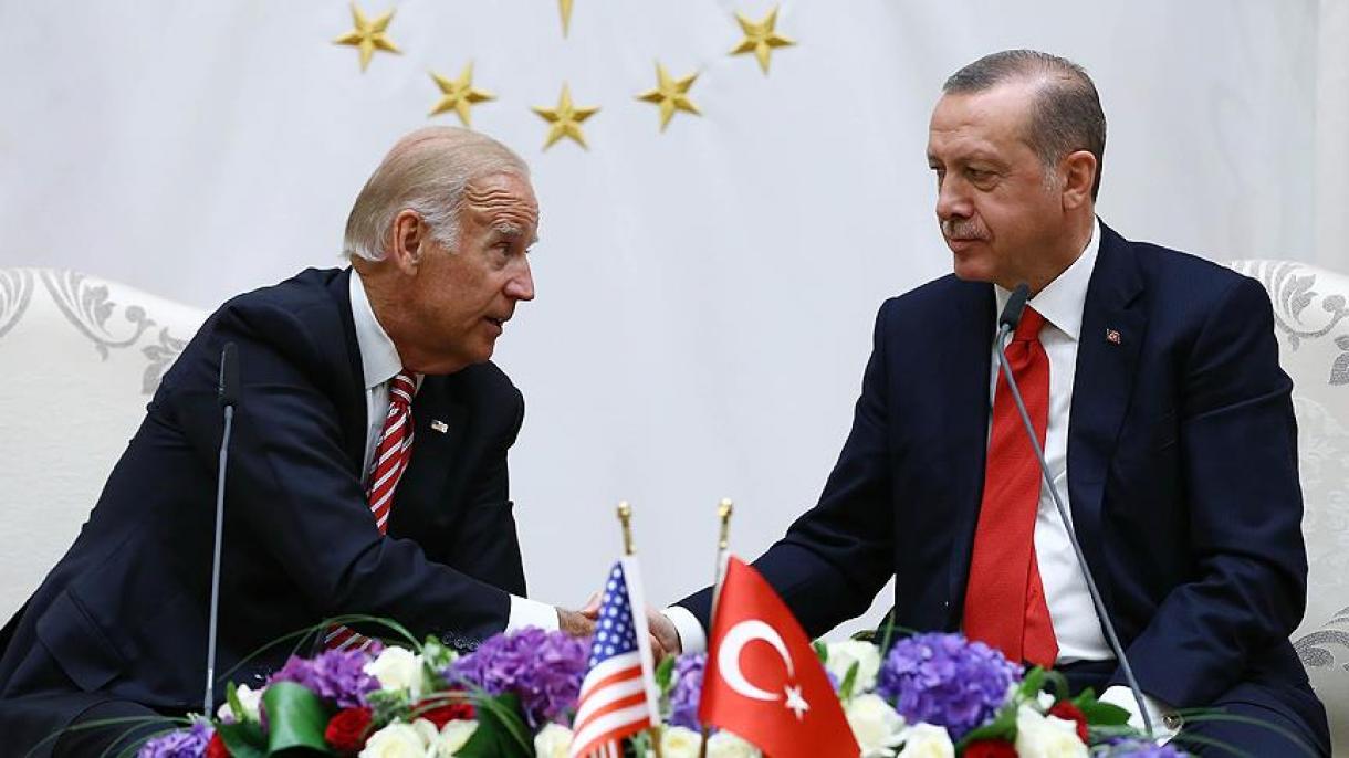 Rəcəb Tayyib Ərdoğan  Joe Bideni qəbul etdi