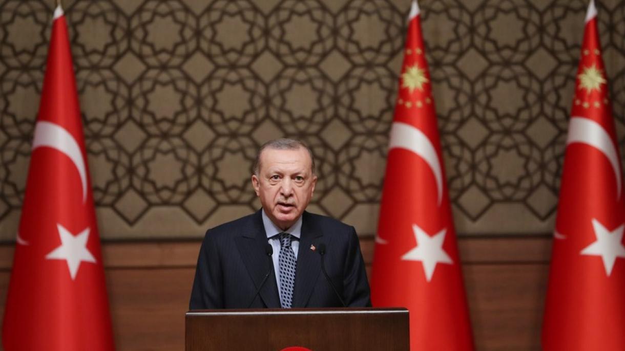اردوغان: ایسته‌دیگیمیز سویه‌یه چاتدیراجاییق