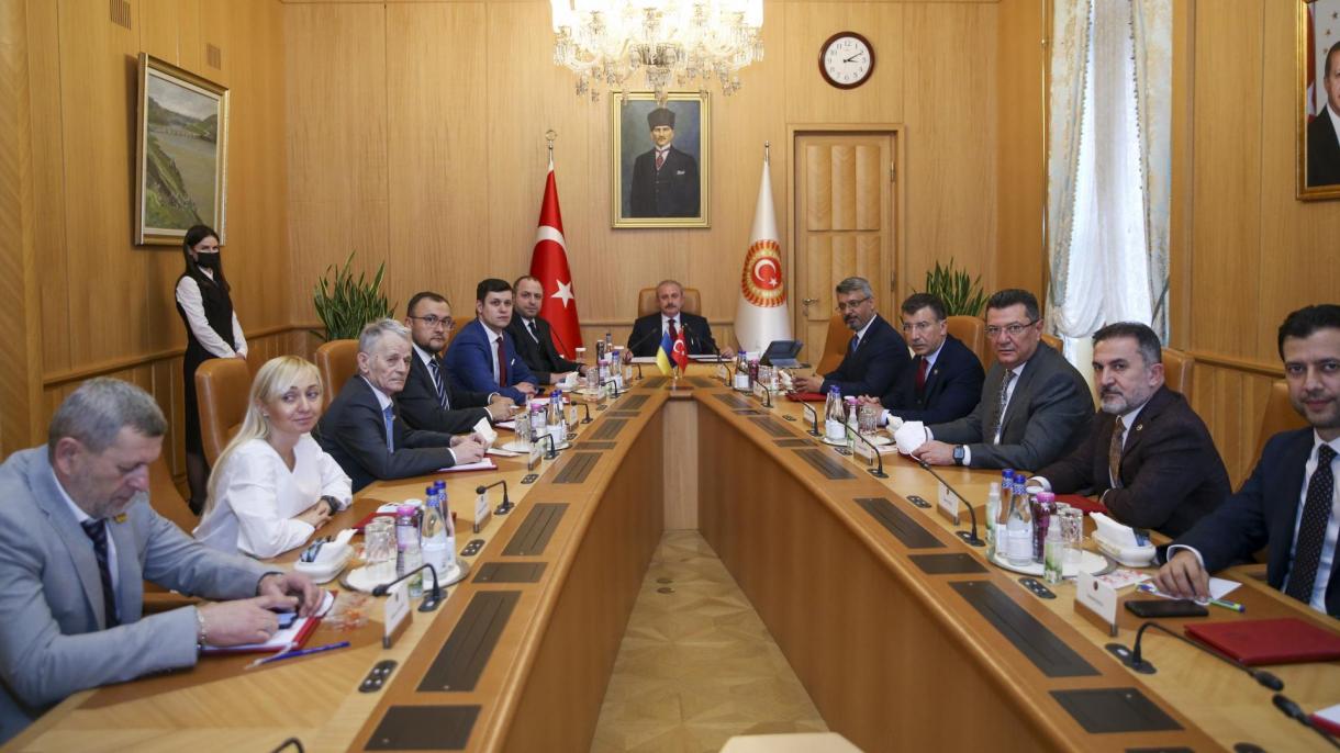 جزئیات دیدار شنتوپ با  رئیس همردیف گروه دوستی بین پارلمانی اوکراین و ترکیه