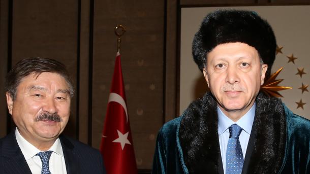 Президент Ердоған Түріксой делегациясын қабылдады