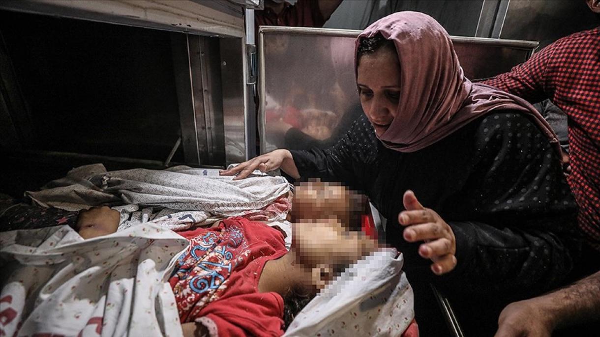 غزه ده هوُوا هۆجۆمینده کؤپ سانلی فلسطینلی شهیت بوُلدی