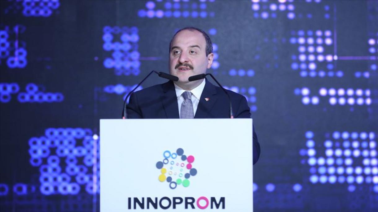 نمایشگاه ملی ترکیه در قالب اینوپروم 2019 روسیه افتتاح شد
