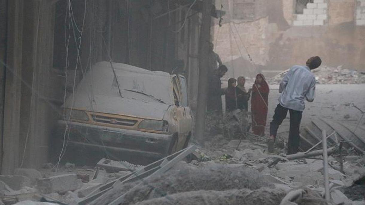 7 mortos e 45 feridos em ataques aéreos em Aleppo