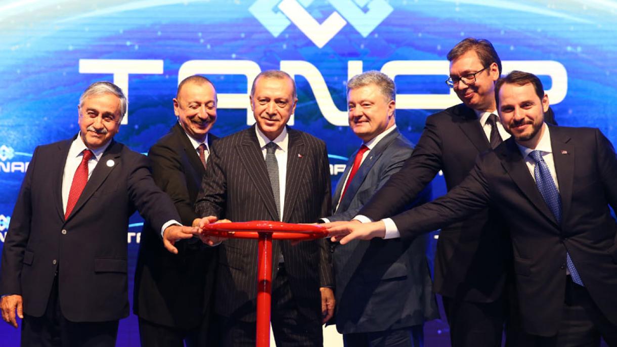 اردوغان: جاده ابریشم انرژی، تاناب را افتتاح کردیم