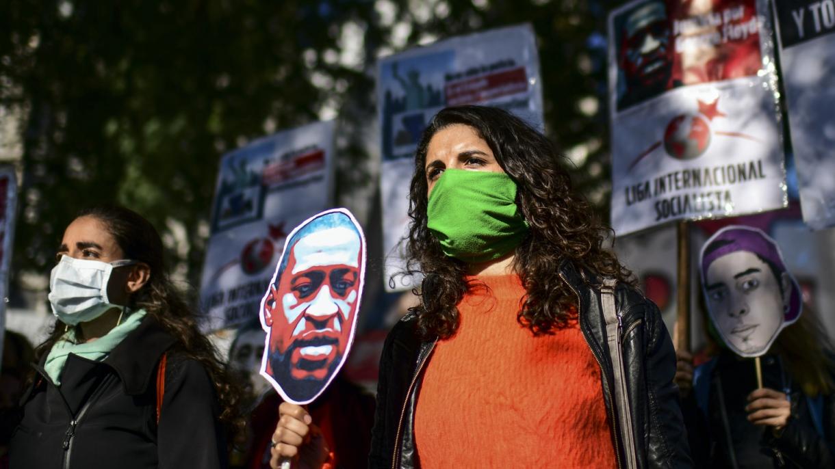 Los argentinos salieron a las calles pidiendo justicia para George Floyd