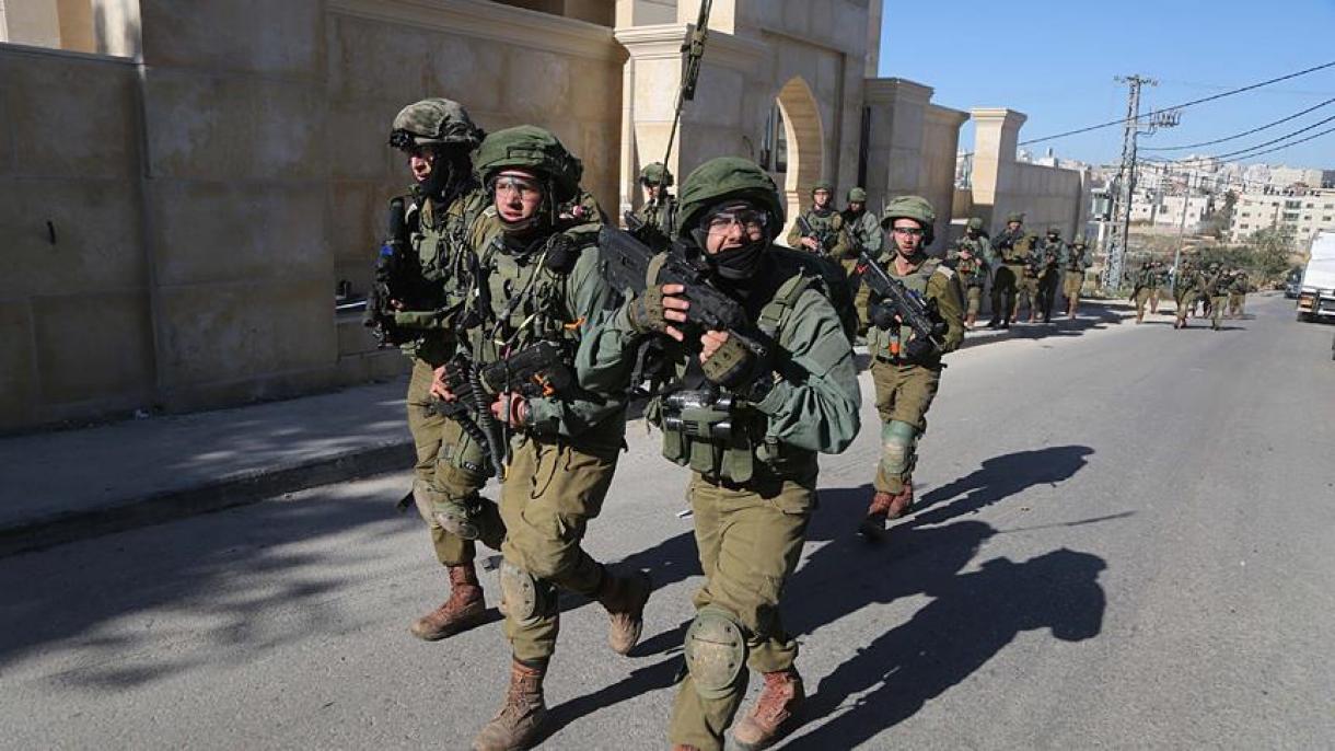 Израиль күчтөрү 12 палестиналыкты камоого алды