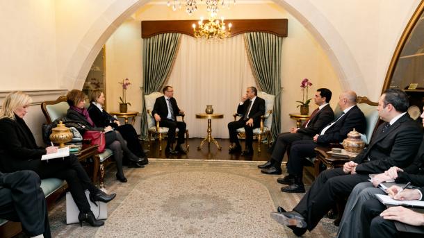 Среща на кипърските лидери