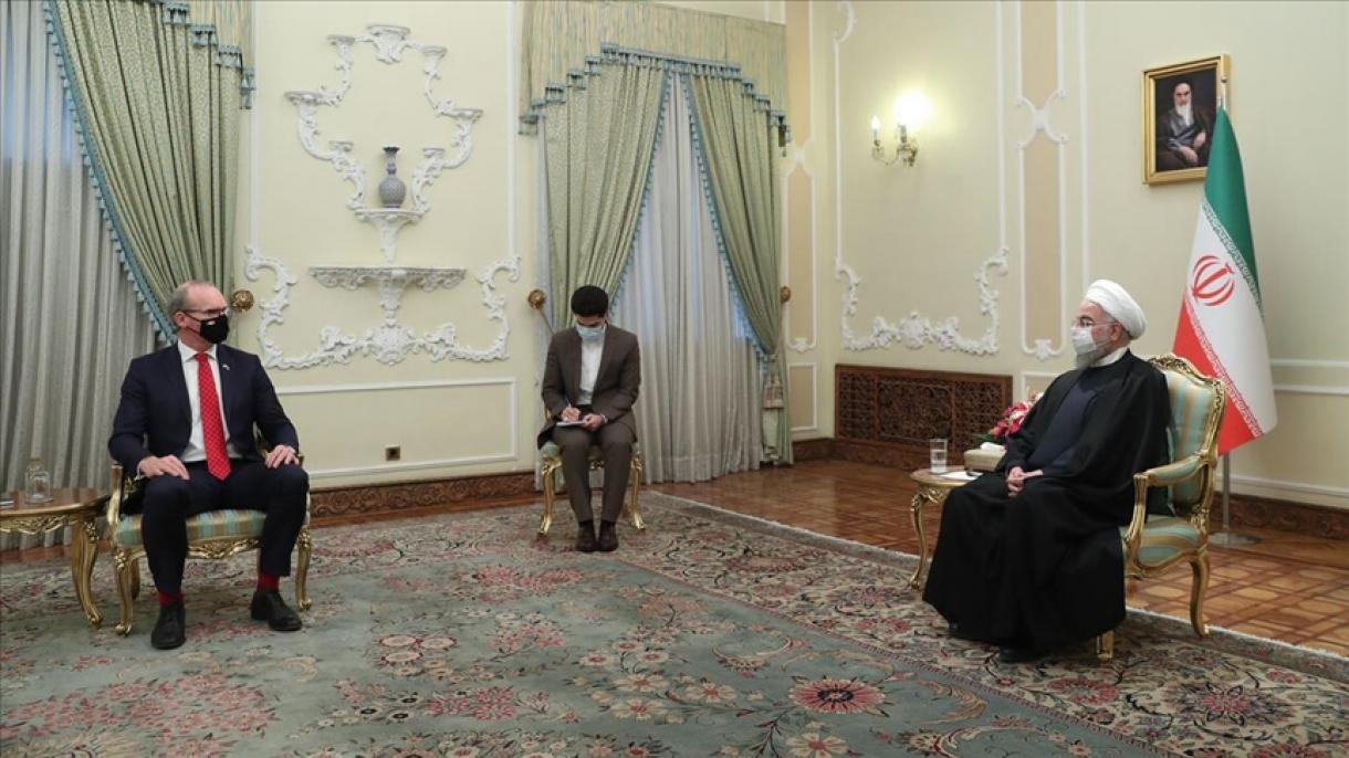 وزیر امورخارجه ایرلند طی سفری رسمی به تهران، با روحانی دیدار کرد