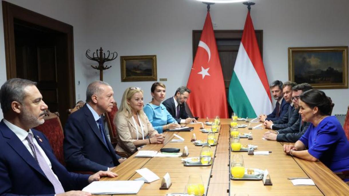 أردوُغان مجاریستان دا ساپاردا بوُلدی